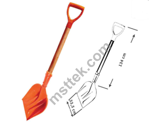 TUNA ORJİNAL PLASTİK ZAHİRE KÜREĞİ SAPLI (208)